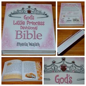 God’s Little Princess Devotional Bible - hardcover book
